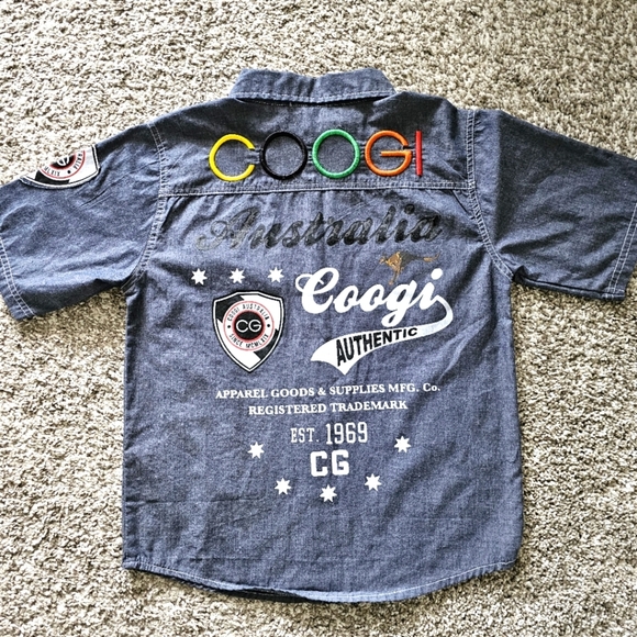 COOGI Boy's Cotton Polo sz 10 - Picture 4 of 9